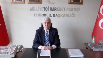 Edirne’de MHP’li Zakir Tercan’a çirkin saldırı