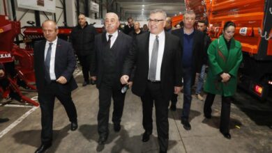 Hem Kesimoğlu’na, hem de fuara misafir oldular