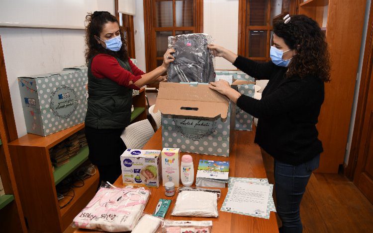 Kadıköy’de yeni doğan bebeklere destek paketi