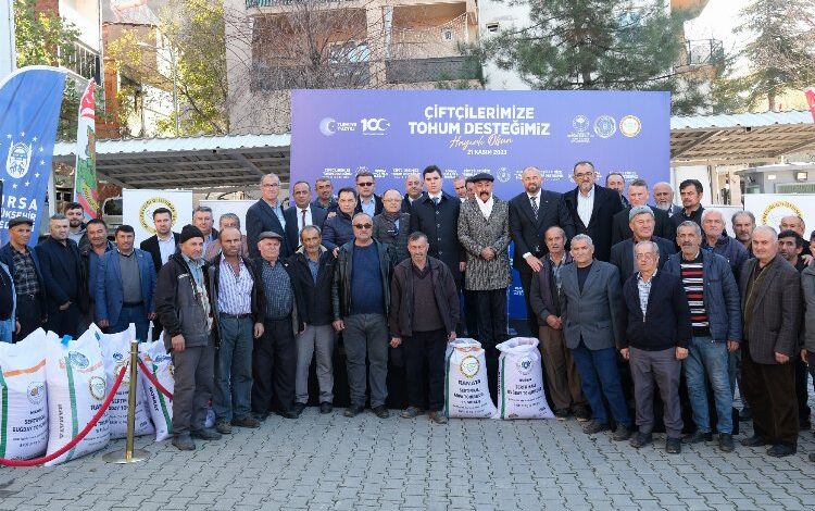 Tarımda verimlilik Bursa Büyükşehir’le artıyor