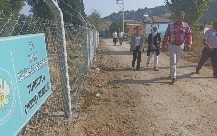 Manisa Turgutlu’da mezarlıklara güven geldi Manisa Turgutlu’da mezarlıklara güven geldi