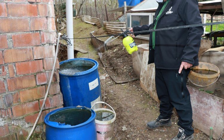 Kocaeli’de sivrisineksiz yaz hazırlığı Kocaeli’de sivrisineksiz yaz hazırlığı