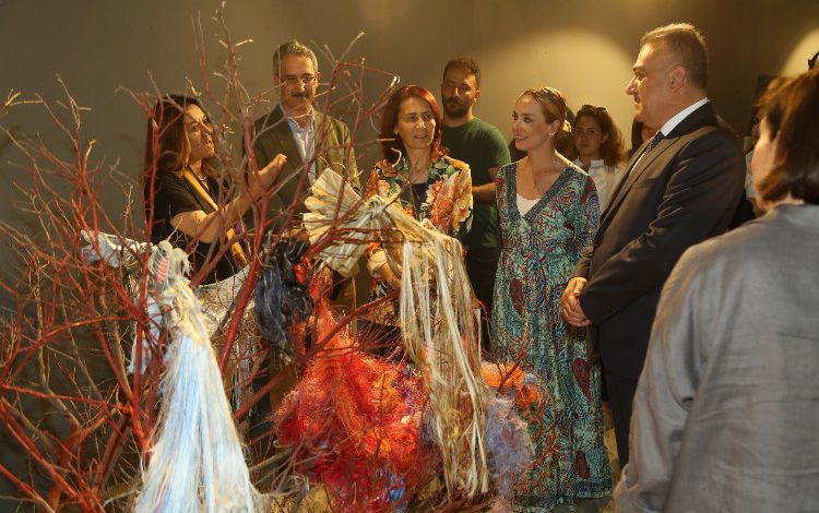 Gaziantep’te sanayi atıklarından özel sergi Gaziantep’te sanayi atıklarından özel sergi