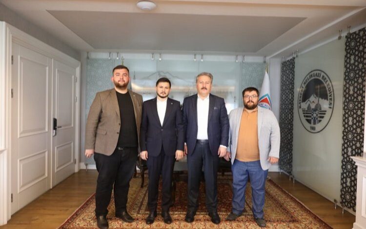 TÜGVA Kayseri’den Palancıoğlu’na ziyaret