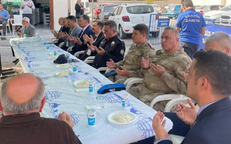 Kırkağaçlı şehitlere pilav hayrı