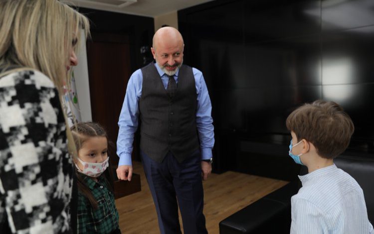 Başkan Çolakbayrakdar Kayseri Kocasinanlı minikleri ağırladı Başkan Çolakbayrakdar Kayseri Kocasinanlı minikleri ağırladı