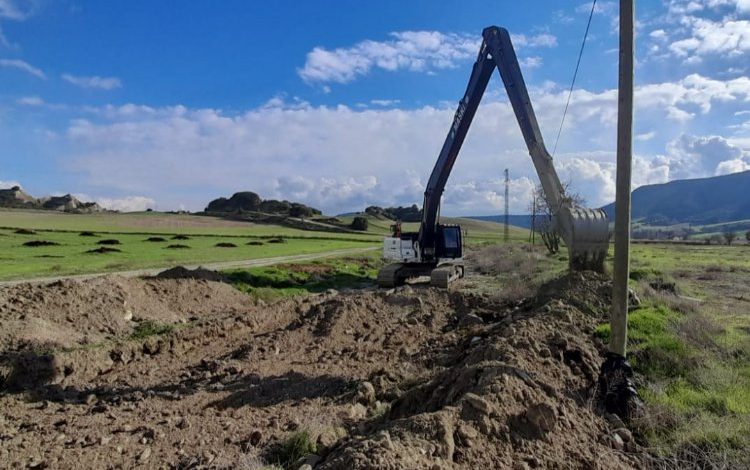 Manisa Kula’da dere temizliği Manisa Kula’da dere temizliği