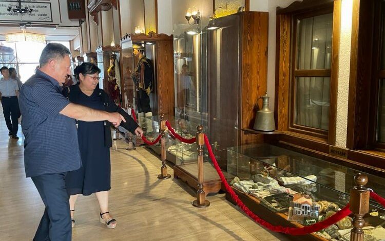 Çin Kültür Müsteşarı Ankara Konağı’nda