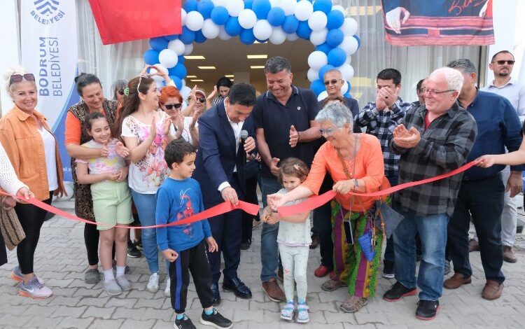 Bodrum Güvercinlik’te sosyal merkez Bodrum Güvercinlik’te sosyal merkez