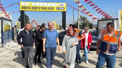 Konya Konteyner Kent’e Başkan Altay’dan ziyaret