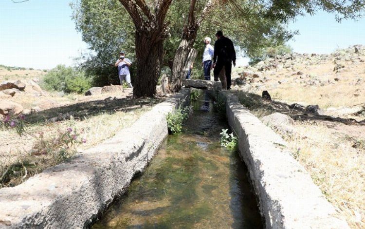 Kayseri Talas’ın mahzenleri suyuna kavuşuyor Kayseri Talas’ın mahzenleri suyuna kavuşuyor