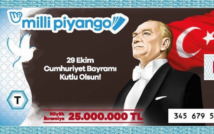 Milli Piyango’dan 29 Ekim ikramiyesi