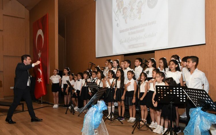 Karabağlar’da Çocuk Korosu’ndan ilk konser Karabağlar’da Çocuk Korosu’ndan ilk konser