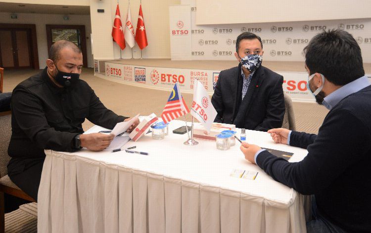 BTSO ile görüşmeye Malezya’dan geldiler