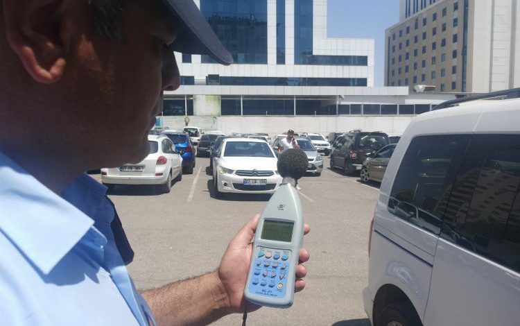 Gaziantep’te gürültü denetimlerine devam
