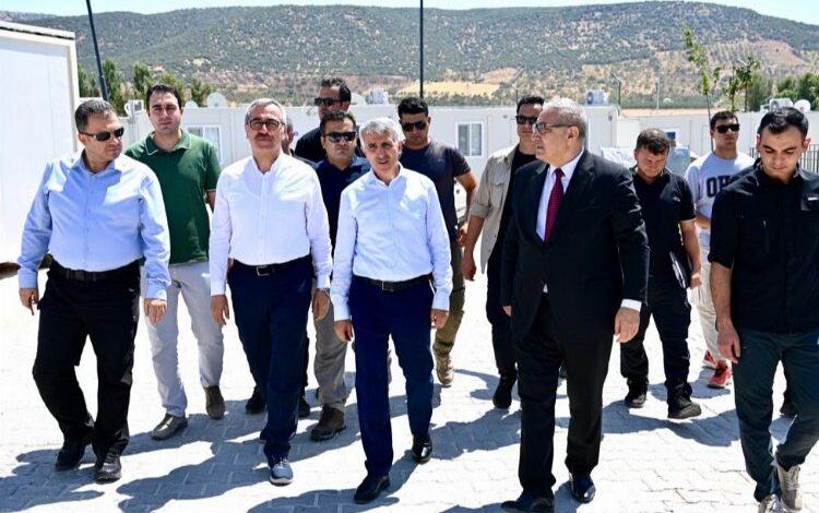 Başkan Güngör ve Vali Ünlüer Pazarcık’ta