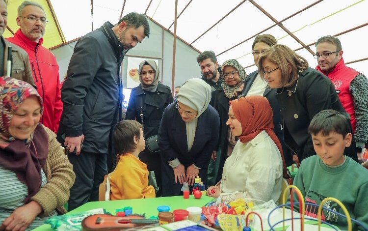 Gaziantep afetzede çocukların yaşamına dokunuyor