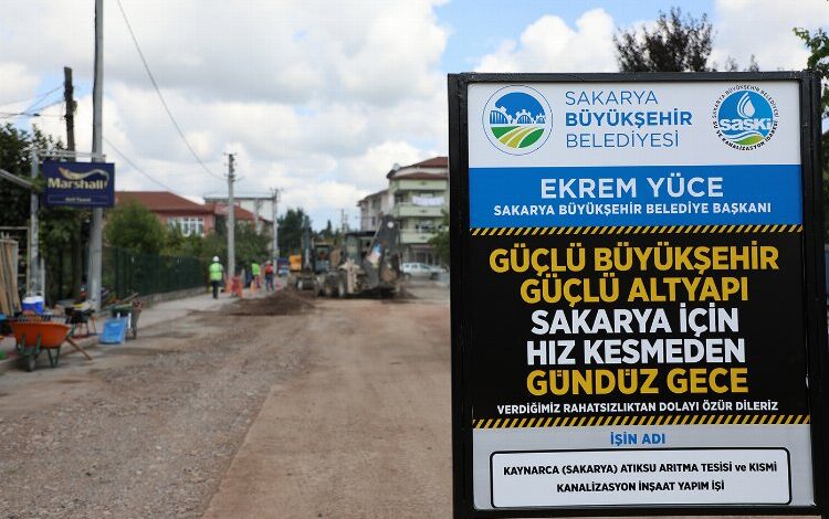 Sakarya’da 50 bin metrelik hat çalışması sürüyor Sakarya’da 50 bin metrelik hat çalışması sürüyor