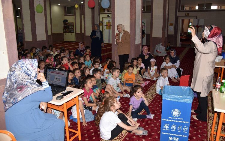 Konya Selçuklu’daki camilerde ‘sıfır atık’ eğitimi Konya Selçuklu’daki camilerde ‘sıfır atık’ eğitimi