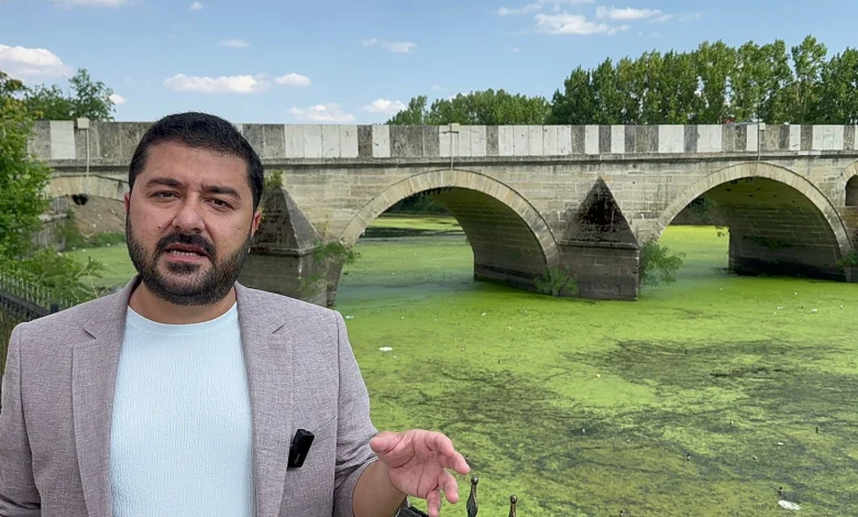 CHP’li Yazgan Tunca Nehri’nden seslendi: Pislikte yaşamak zorunda mıyız? CHP’li Yazgan Tunca Nehri’nden seslendi: Pislikte yaşamak zorunda mıyız?