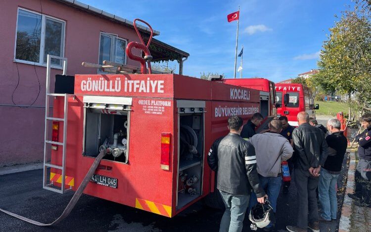 Kocaeli’nin gönüllü itfaiyecileri hazır kıta Kocaeli’nin gönüllü itfaiyecileri hazır kıta