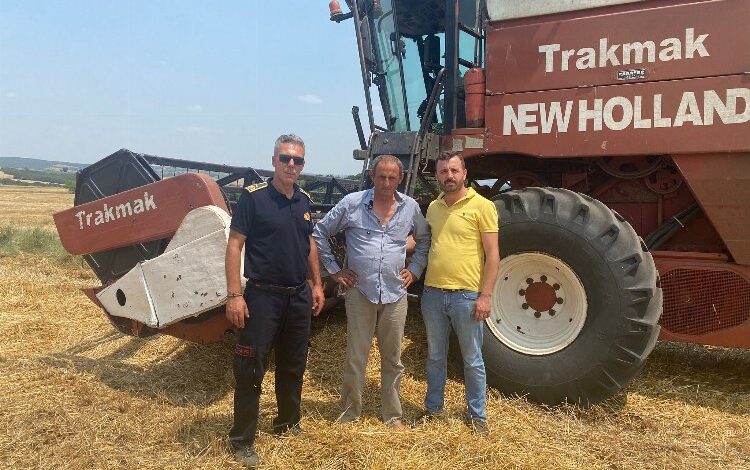 Edirne Keşan İtfaiyesi’nden tarla sahiplerine uyarı! Edirne Keşan İtfaiyesi’nden tarla sahiplerine uyarı!