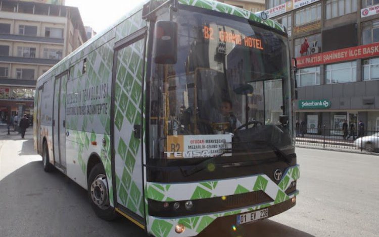 Gaziantep’te ‘elektrikli otobüs’ anketi Gaziantep’te ‘elektrikli otobüs’ anketi