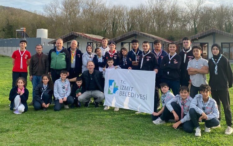 İzmit Belediyespor’lu Genç İzciler Sarısu’da