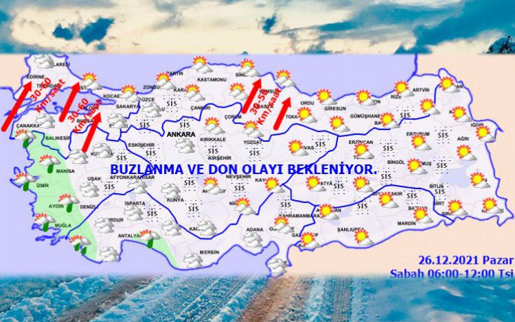 Meteoroloji’den Pazar uyarıları!