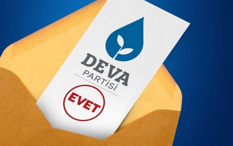 DEVA 41 ilde kendi logosuyla seçimlere katılacak DEVA 41 ilde kendi logosuyla seçimlere katılacak