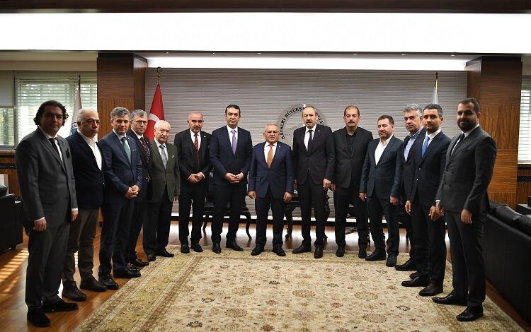 Memduh Büyükkılıç KTO’yu ağırladı Memduh Büyükkılıç KTO’yu ağırladı