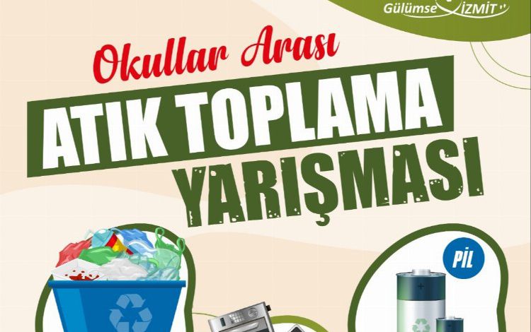 Kocaeli İzmit’te okullar arasında atık toplama yarışması başladı Kocaeli İzmit’te okullar arasında atık toplama yarışması başladı