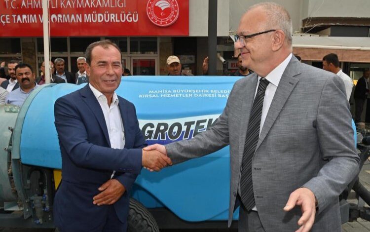Manisa’da üreticiye bir destek daha Manisa’da üreticiye bir destek daha