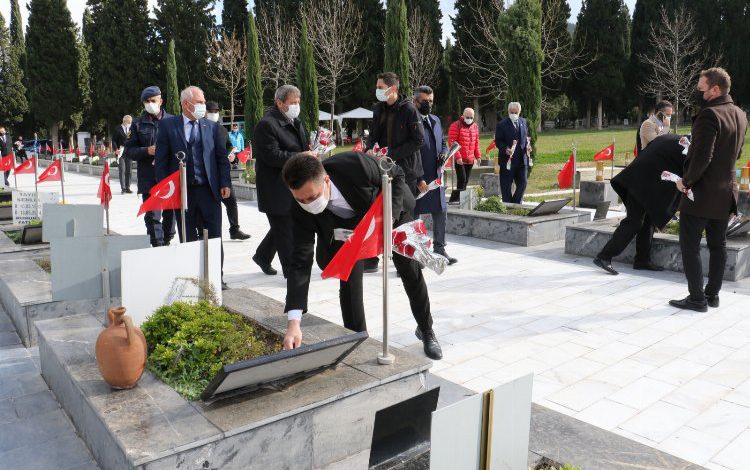 Manisa maden şehidini andı Manisa maden şehidini andı