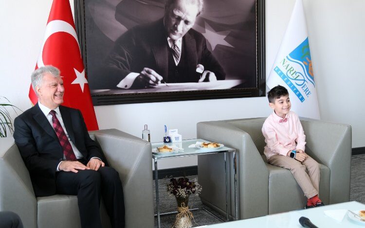 Narlıdere Belediyesi’ne çocuk başkan Narlıdere Belediyesi’ne çocuk başkan