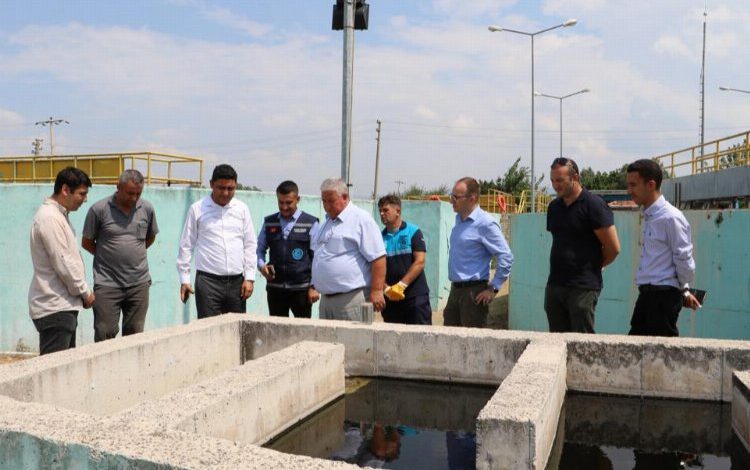 Manisa MASKİ’den Kırkağaç’taki Atık Su Arıtma Tesisi’ne ziyaret