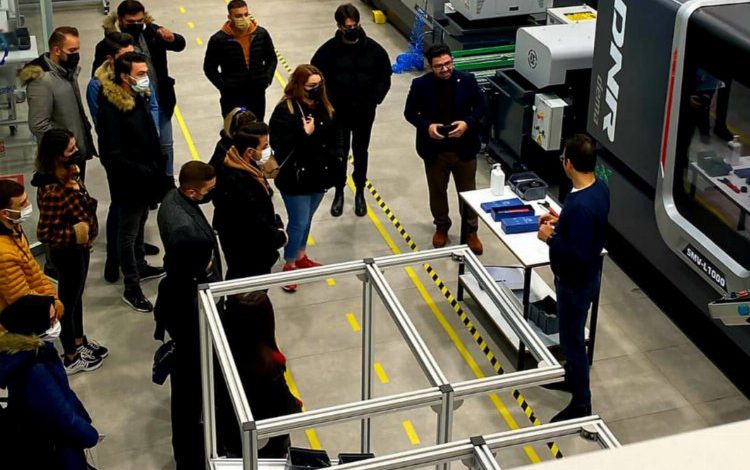 NNYÜ öğrencilerinden teknik gezi