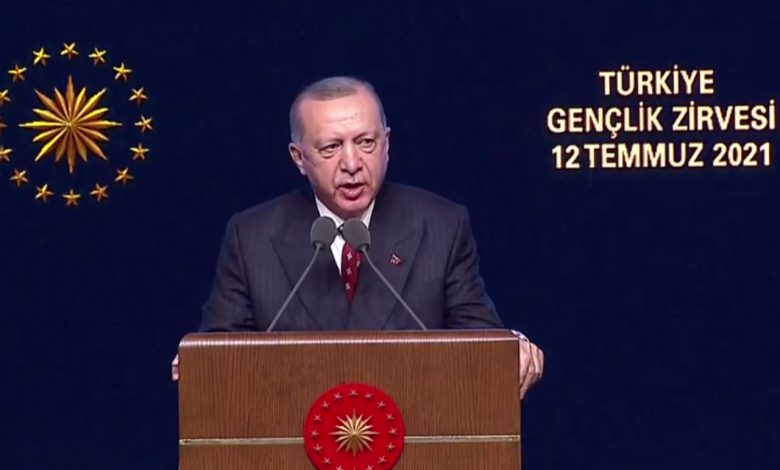 Cumhurbaşkanı Erdoğan, Türkiye Gençlik Zirvesi’nde konuştu