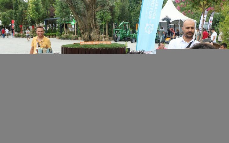 Sakarya’daki peyzaj fuarında Kocaeli ilgisi Sakarya’daki peyzaj fuarında Kocaeli ilgisi