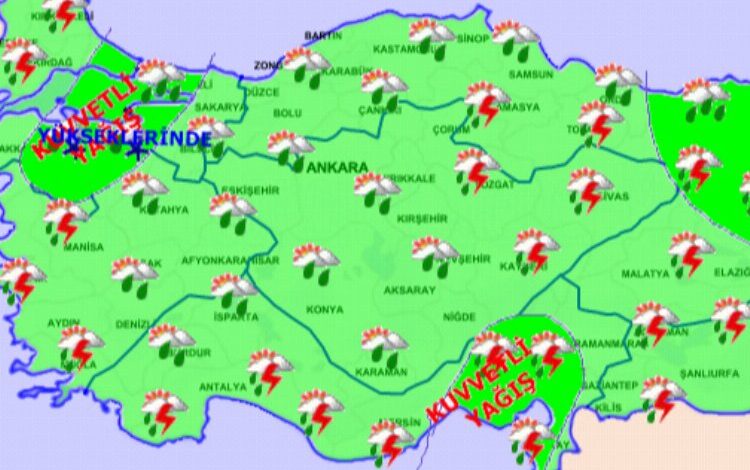 Marmara’ya ciddi uyarı! Kuvvetli yağış ve kar geliyor