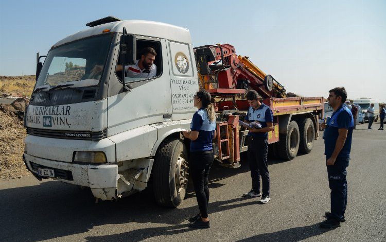 Ağır tonajlı araçlara sıkı denetim