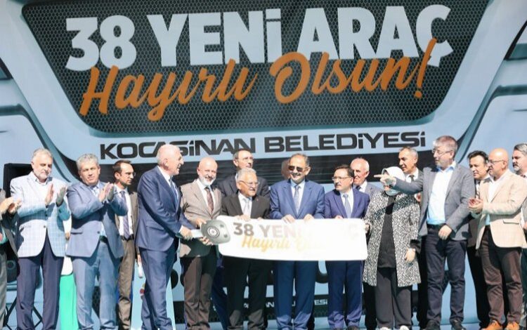 Kayseri Kocasinan’dan filoya araç takviyesi