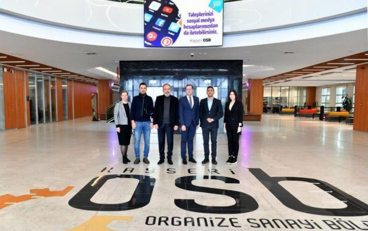 Rus heyet Kayseri OSB’de