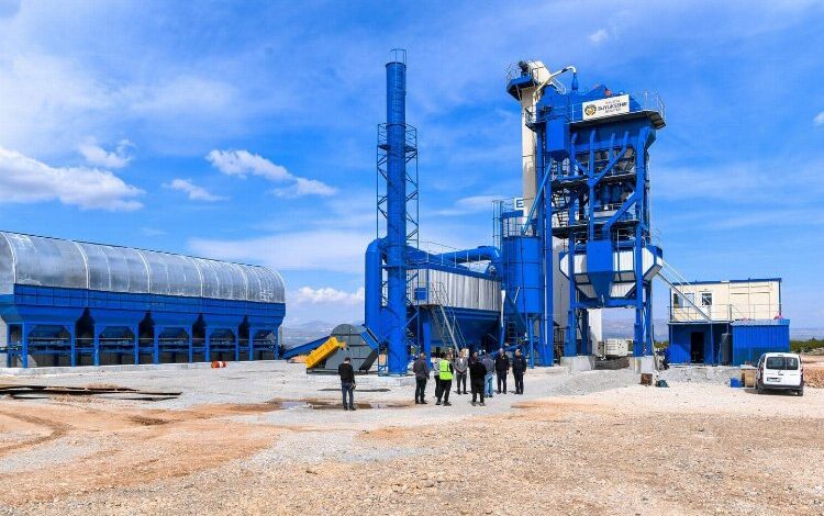 Günde 7 bin ton asfalt üretecek Günde 7 bin ton asfalt üretecek