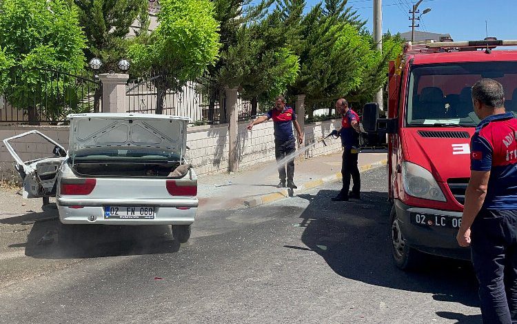 Adıyaman’da ihtara uymadı… İstinat duvarı durdurdu!