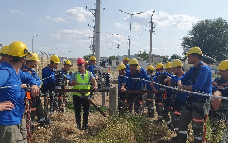 OEDAŞ’tan saha çalışanlarına ‘iş sağlığı’ eğitimi