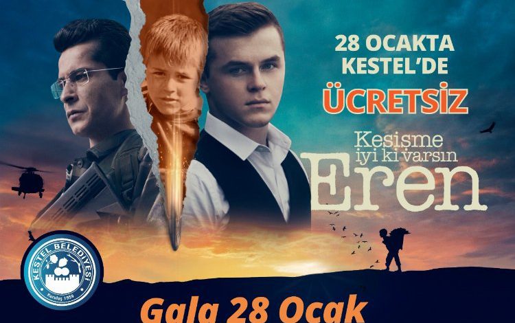 ‘Kesişme İyi ki varsın Eren’ filmi ve oyuncuları Bursa Kestel’e geliyor ‘Kesişme İyi ki varsın Eren’ filmi ve oyuncuları Bursa Kestel’e geliyor