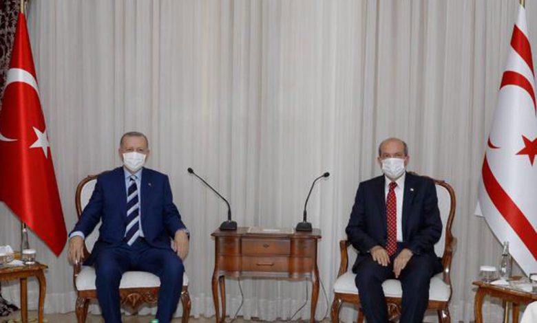 KKTC’de Tatar, Erdoğan ile bir araya geldi
