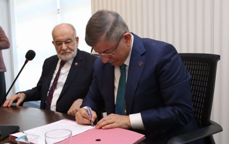 Gelecek ‘Saadet’e erdi! İttifakın protokolü imzalandı