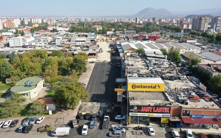 Kayseri Kocasinan Celalettin Caddesi’ni yeniledi